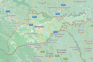 Чернівецька область мапа