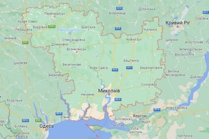 Миколаївська область карта