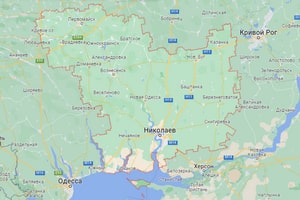 Николаевская область карта