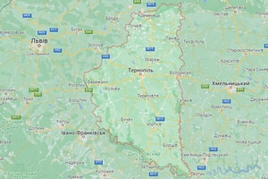 Тернопільська область карта