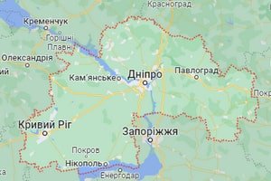 Дніпропетровська область карта