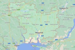 Миколаївська область карта