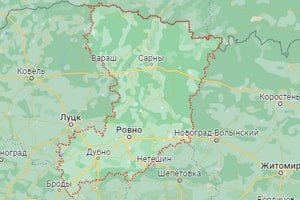 Ровенская область карта