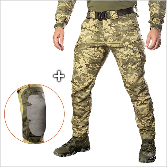 Камуфляжні штани піксель