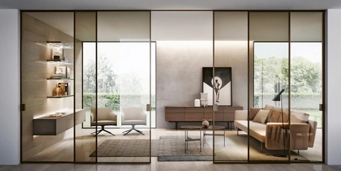 Раздвижные системы перегородки Hettich