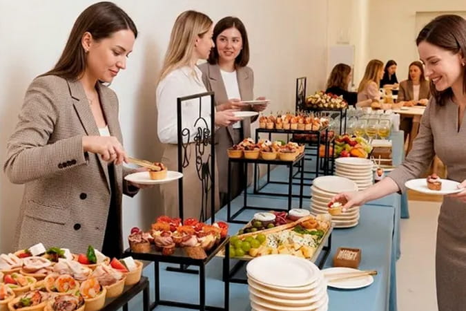 Фуршетные блюда на заказ с доставкой