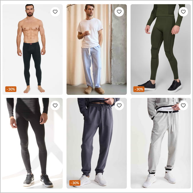 Подбор штанов для мужчин под разные события