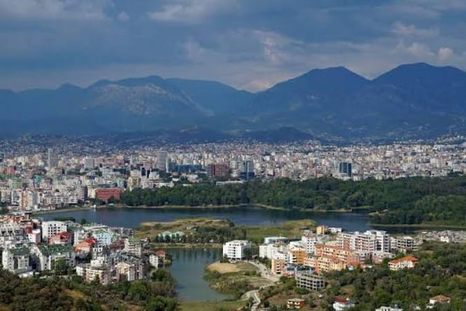 Місто Тирана столиця АлбаніЇ